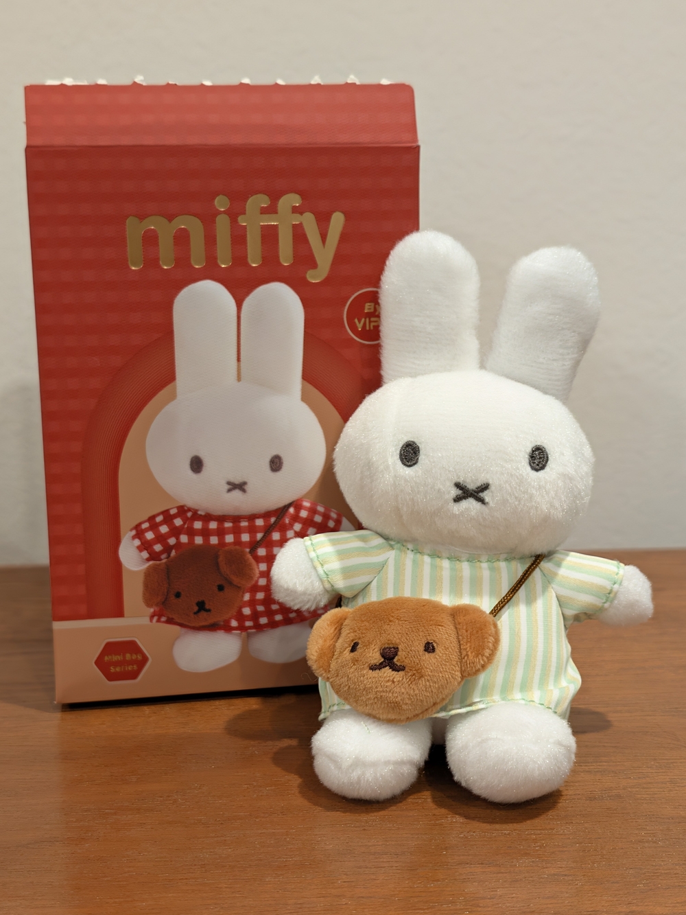 miffy x VIPO - Plush Miffy Keychain w Boris Bag